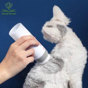 Ảnh 1: Phấn tắm khô cho mèo - sản phẩm làm sạch không cần nước