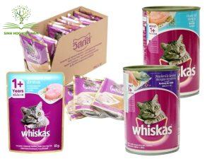 Pate Whiskas cho mèo lớn hơn 1 tuổi