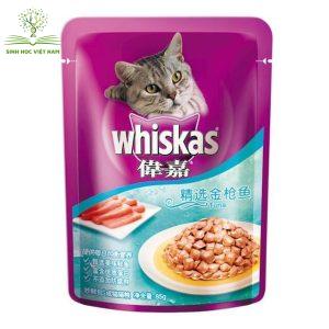 Tất cả các sản phẩm thức ăn chó mèo hiệu Whiskas đều được sản xuất theo công nghệ tiên tiến trên dây chuyền hiện đại
